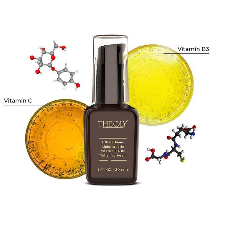 THEOLY L-Glutathione Serum for Skin Whitening & Damage Reduction