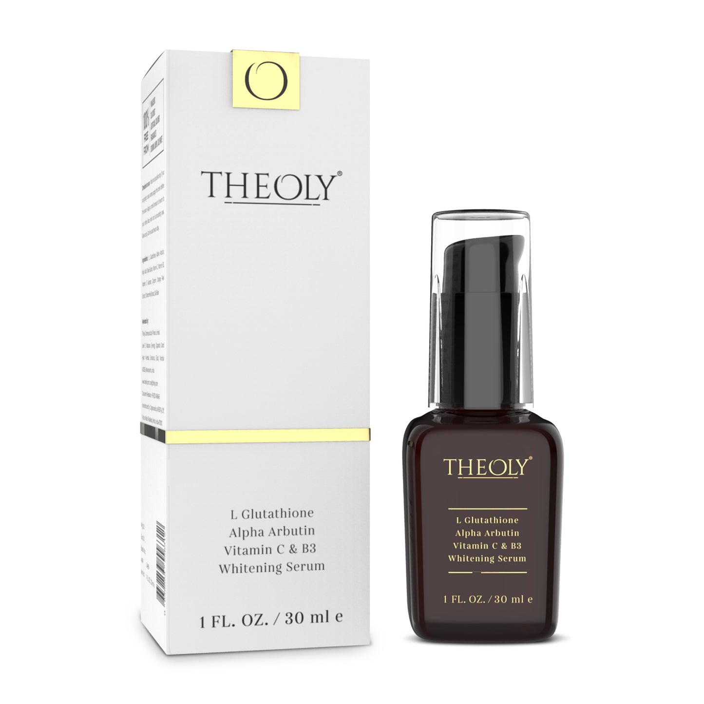 THEOLY L-Glutathione Serum for Skin Whitening & Damage Reduction